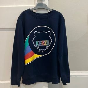 Unique authentic Kenzo kids crewneck sweatshirt. Like new. Size 14